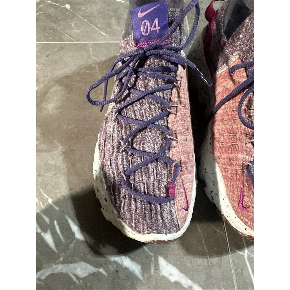 Nike Space Hippie '04 Running Shoes Cactus Flower Gravity Purple Women’s 8 B16